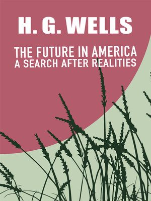 cover image of THE FUTURE IN AMERICA: a SEARCH AFTER REALITIES